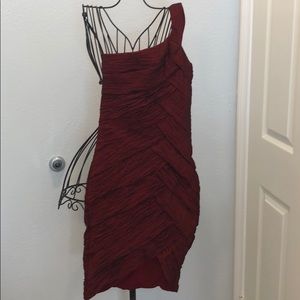 Fitted special occasion/prom/pageant red dress